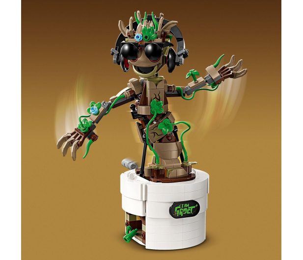 LEGO 76297 Tańczący Groot - 1266185 - zdjęcie 11